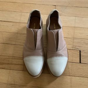 All Black platform slides.